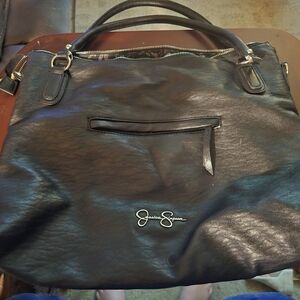 Jessica Simpson Black Tote Bag